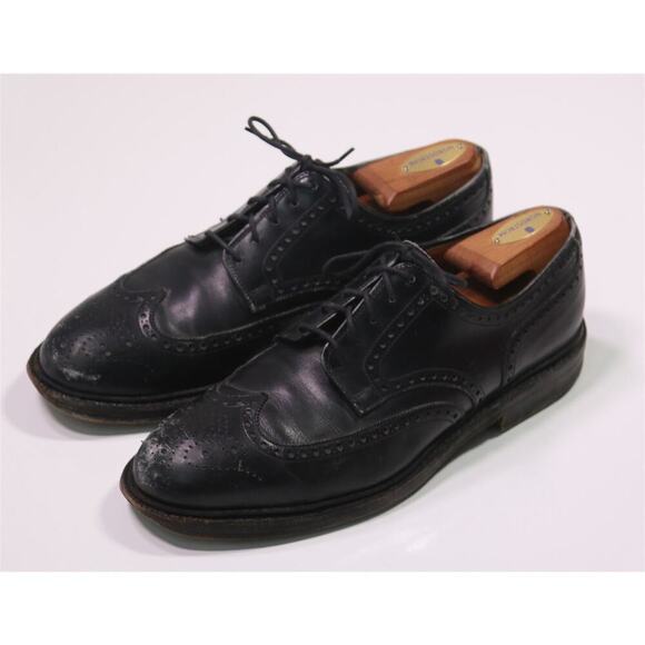 Paul Smith Brown Captoe Oxford Leather Dress Shoes Men's US 9 - Picture 2 of 11